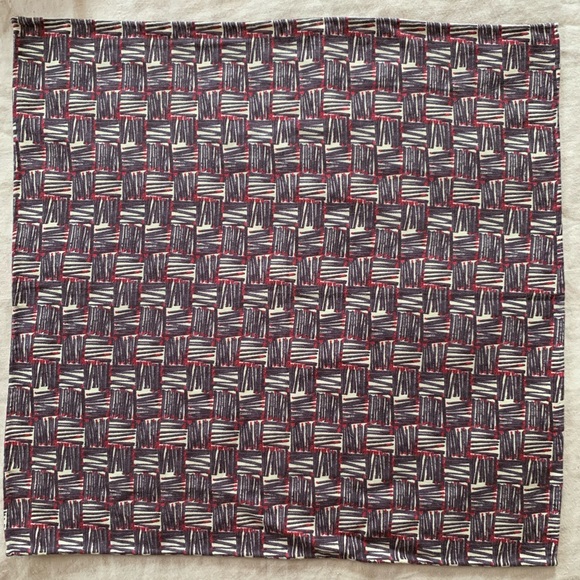 Cotton pocket square - Picture 2 of 3